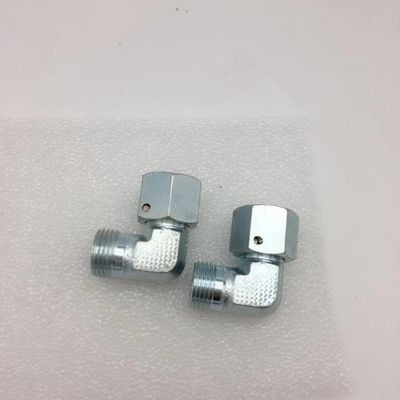 Adaptateurs métriques communs JIC TNP de tuyau de transition masculine de coude de 90 degrés hydrauliques
